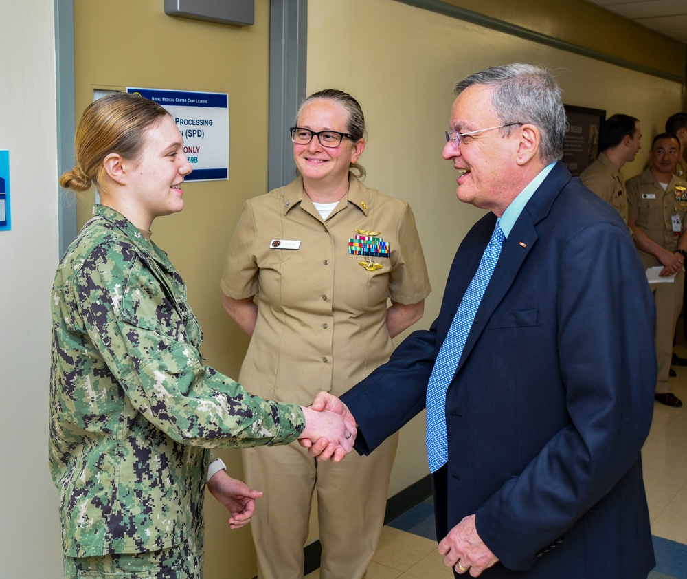 NMCCL hosts Assistant Secretary of Defense for Health Affairs for facility visit
