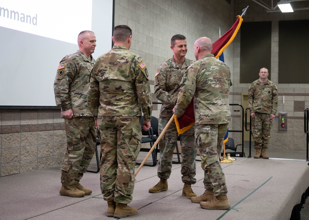 640th RTI change of command