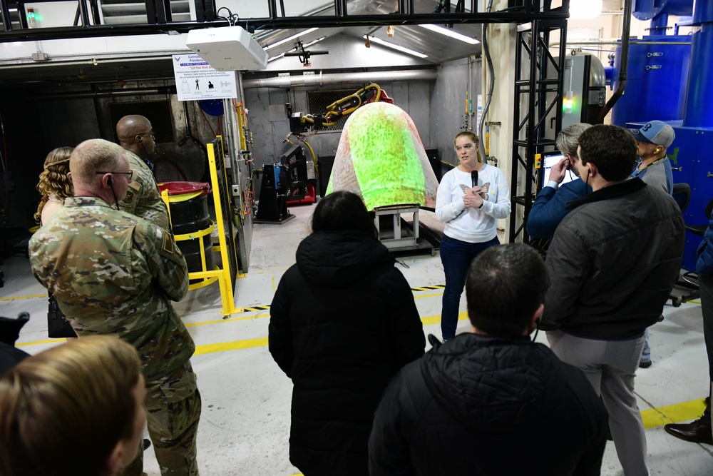 House Military Depot Caucus visits Robins AFB