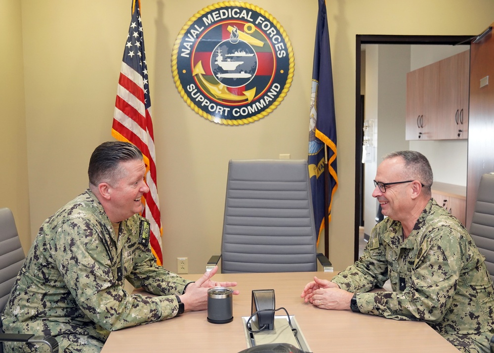 Chief of Navy Nurse Corps visits Naval Medical Forces Support Command