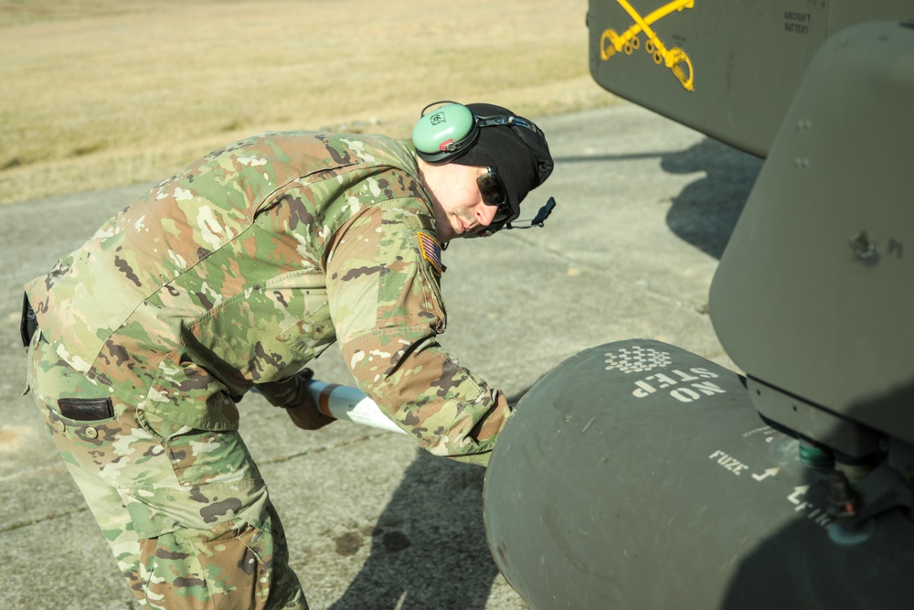 101st CAB and 2nd CAB Ariel Gunnery