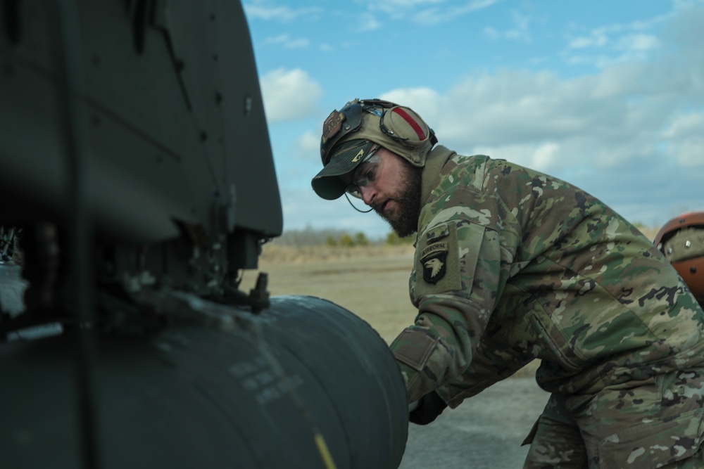 101st CAB and 2nd CAB Ariel Gunnery