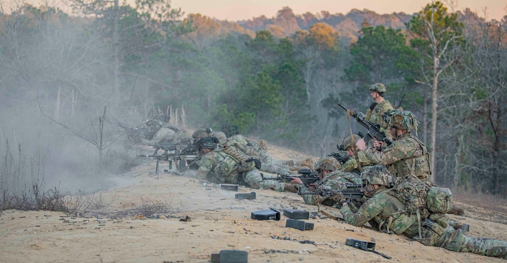 82nd ABN DIV Paratroopers conduct brigade live-fire exercise