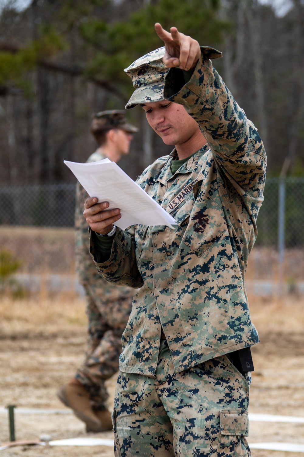 CLB 24 Marines Conduct a Convoy during RUT