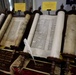 Ancient Hebrew Scrolls displayed at NAS JRB Fort Worth Chapel