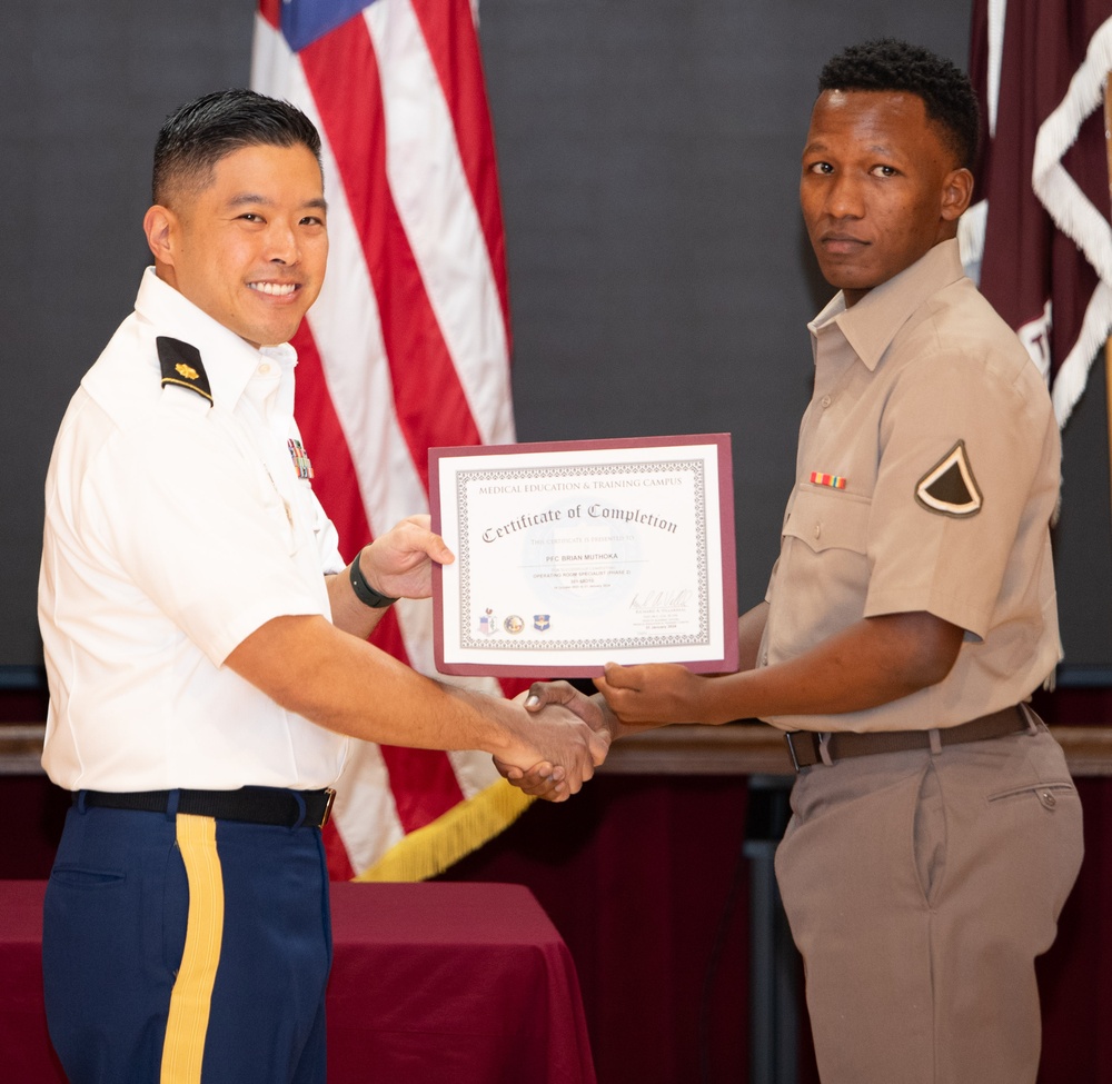 68D Operating Room Specialist Phase II Graduation