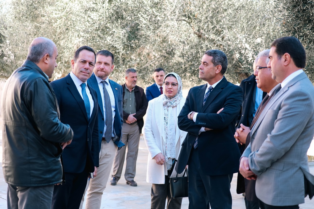 In January, USAID Country Representative John Cardenas traveled to Tripoli to engage with meet with stakeholders for the scheduled 2024 municipal elections.