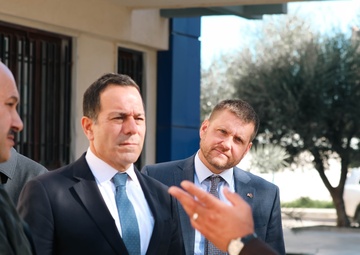 In January, USAID Country Representative John Cardenas traveled to Tripoli to engage with meet with stakeholders for the scheduled 2024 municipal elections.