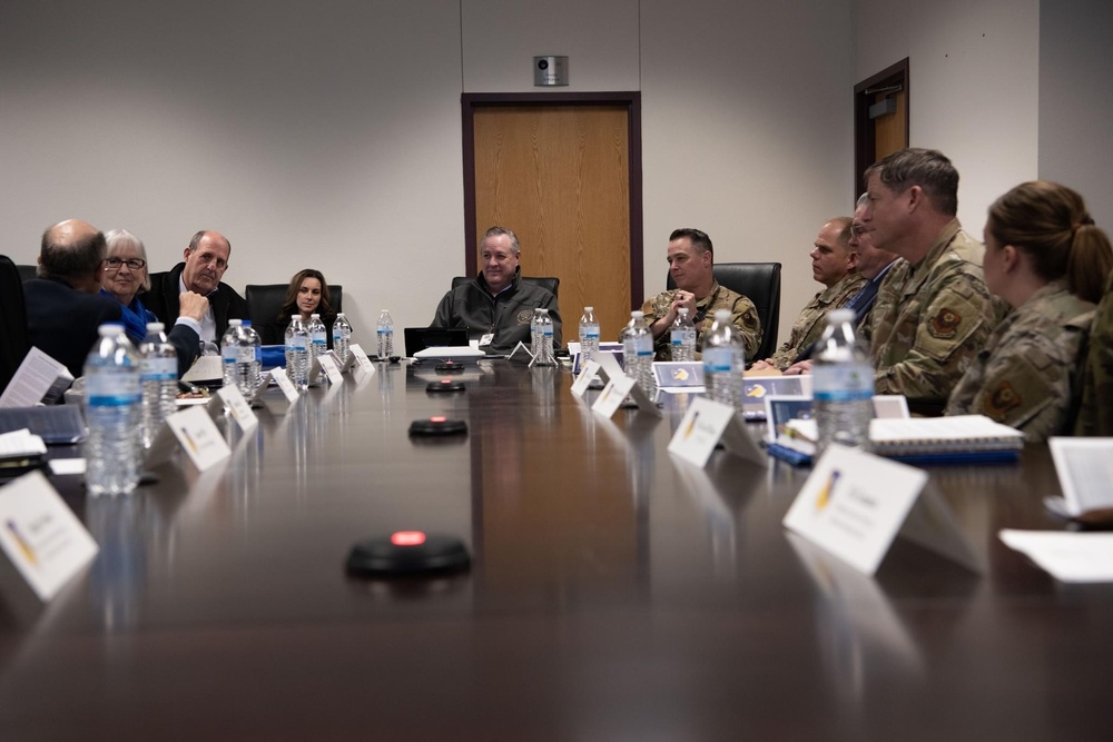 Photo Story: Cannon AFB hosts STARBASE leaders' visit