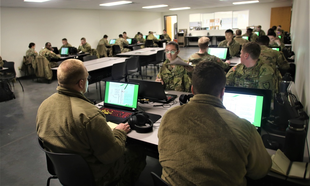 Fort McCoy NCO Academy students learn land-navigation at post’s Virtual Battle Space simulations complex