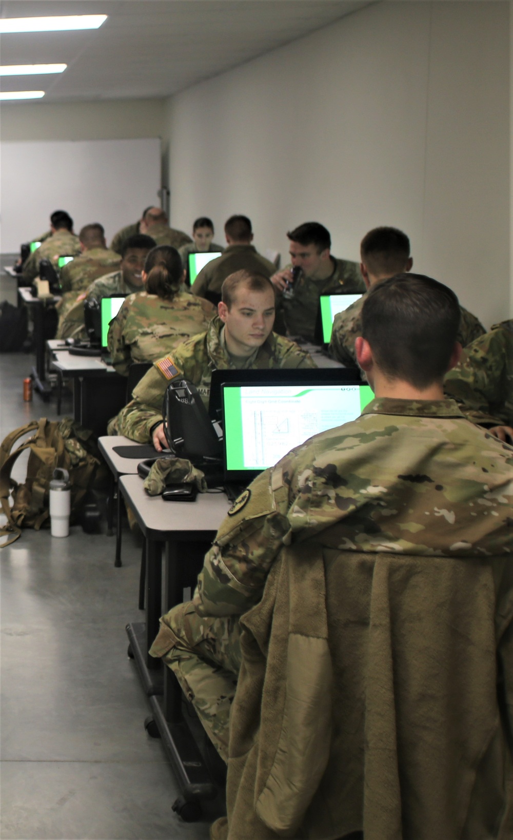 Fort McCoy NCO Academy students learn land-navigation at post’s Virtual Battle Space simulations complex