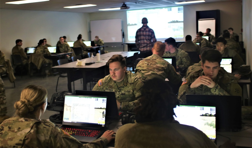 Fort McCoy NCO Academy students learn land-navigation at post’s Virtual Battle Space simulations complex