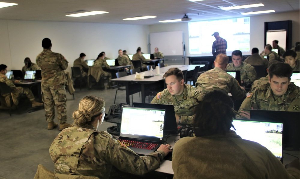 Fort McCoy NCO Academy students learn land-navigation at post’s Virtual Battle Space simulations complex