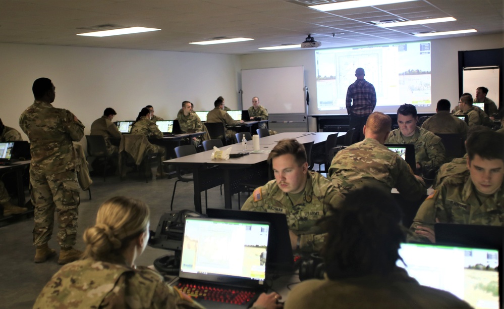 Fort McCoy NCO Academy students learn land-navigation at post’s Virtual Battle Space simulations complex