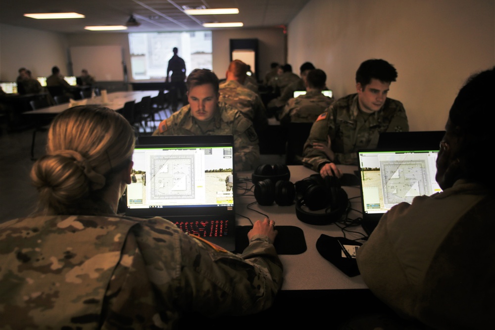 Fort McCoy NCO Academy students learn land-navigation at post’s Virtual Battle Space simulations complex