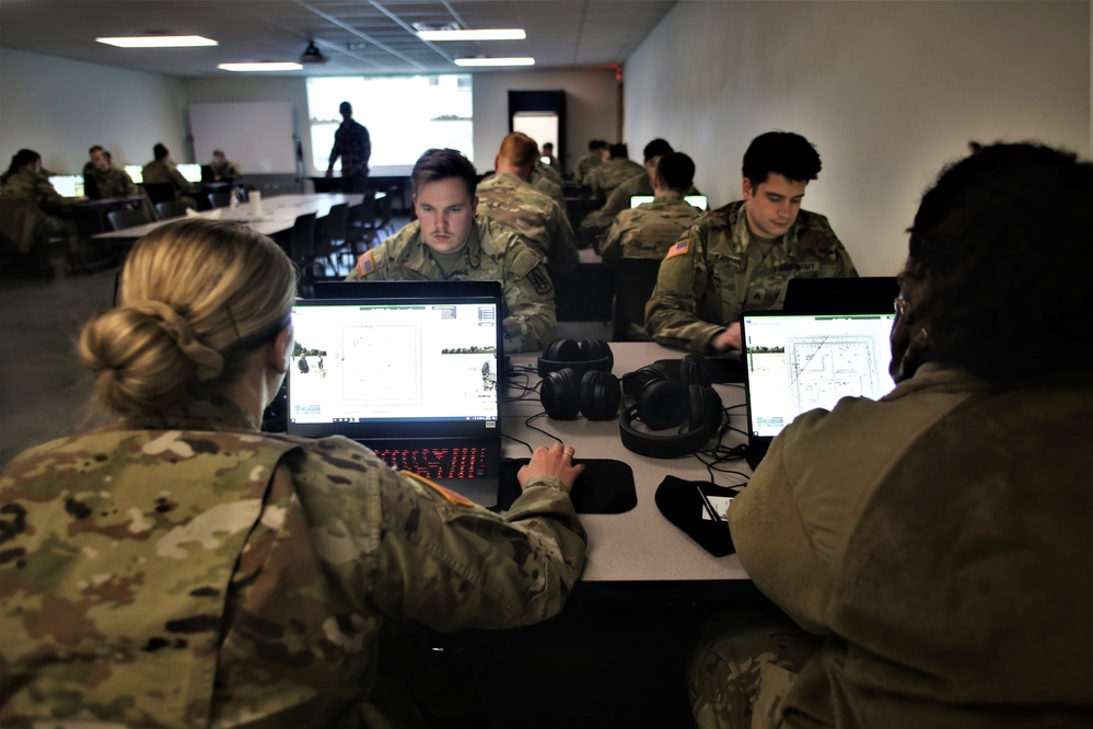 Fort McCoy NCO Academy students learn land-navigation at post’s Virtual Battle Space simulations complex