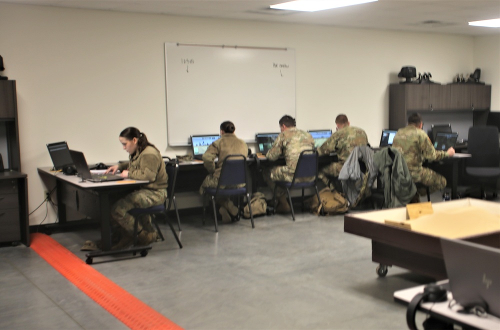 Fort McCoy NCO Academy students learn land-navigation at post’s Virtual Battle Space simulations complex