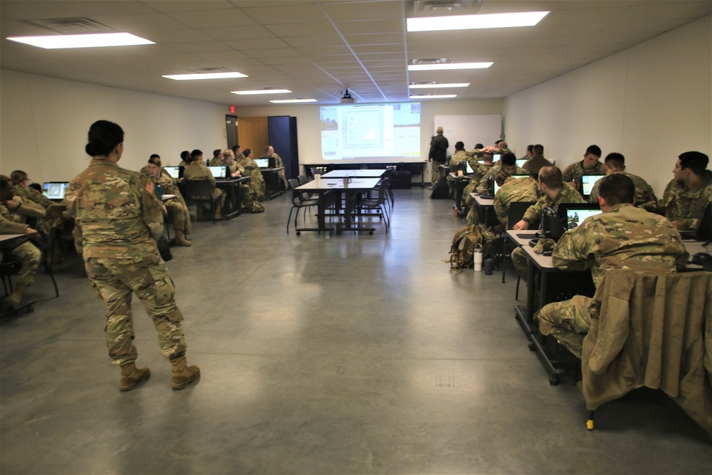 Fort McCoy NCO Academy students learn land-navigation at post’s Virtual Battle Space simulations complex