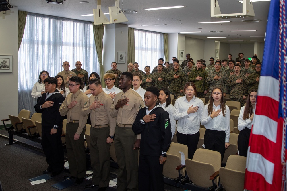 MCAS Iwakuni Marines and Sailors Become Naturalized U.S. Citizens