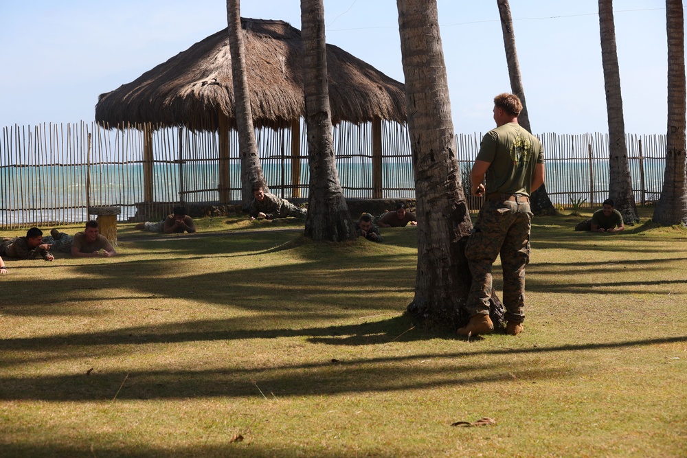 Seabees and Marines Practice Tactics