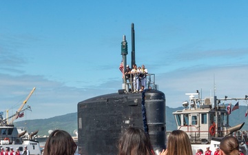 USS North Carolina Returns Home from Western Pacific Deployment