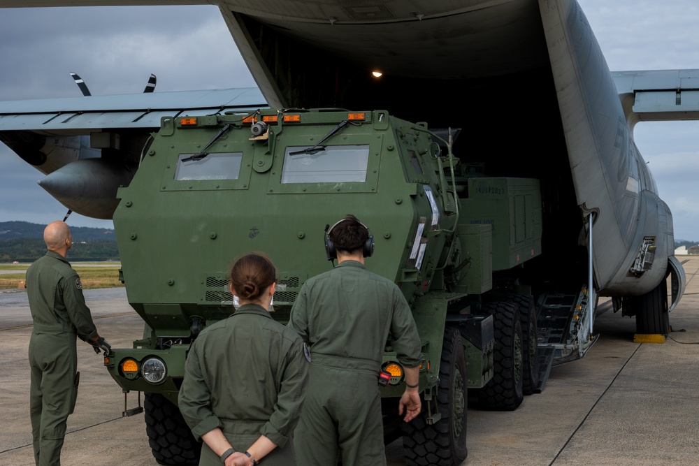 12th MLR HIMARS Resupply Rehearsal