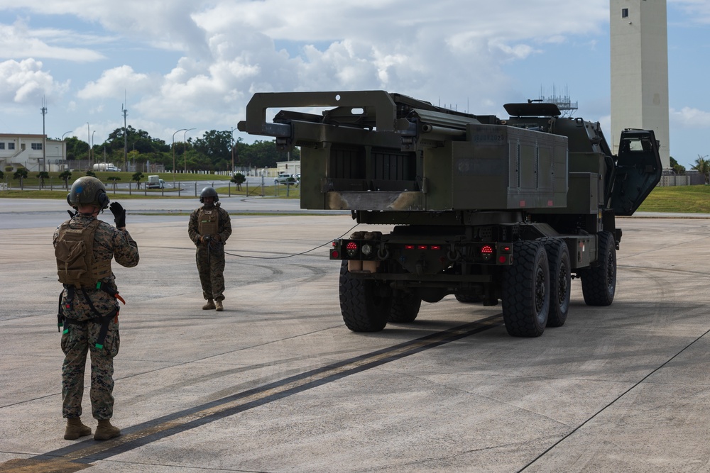 12th MLR HIMARS Resupply Rehearsal