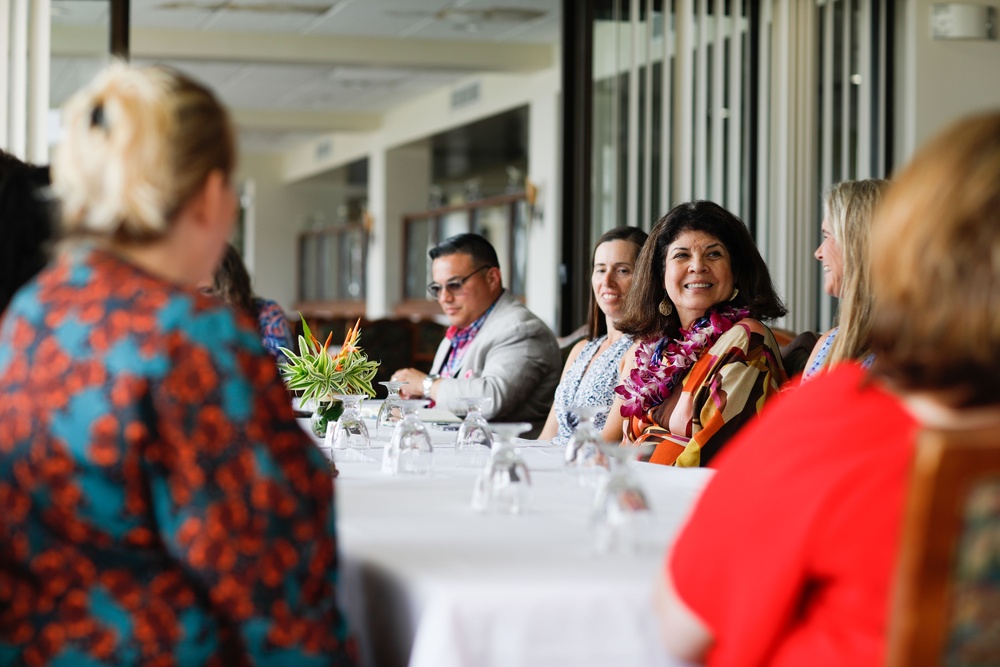 Leading Us to a Solution: Patricia Barron, Deputy Assistant Secretary of Defense, visits Marine Corps Base Hawaii