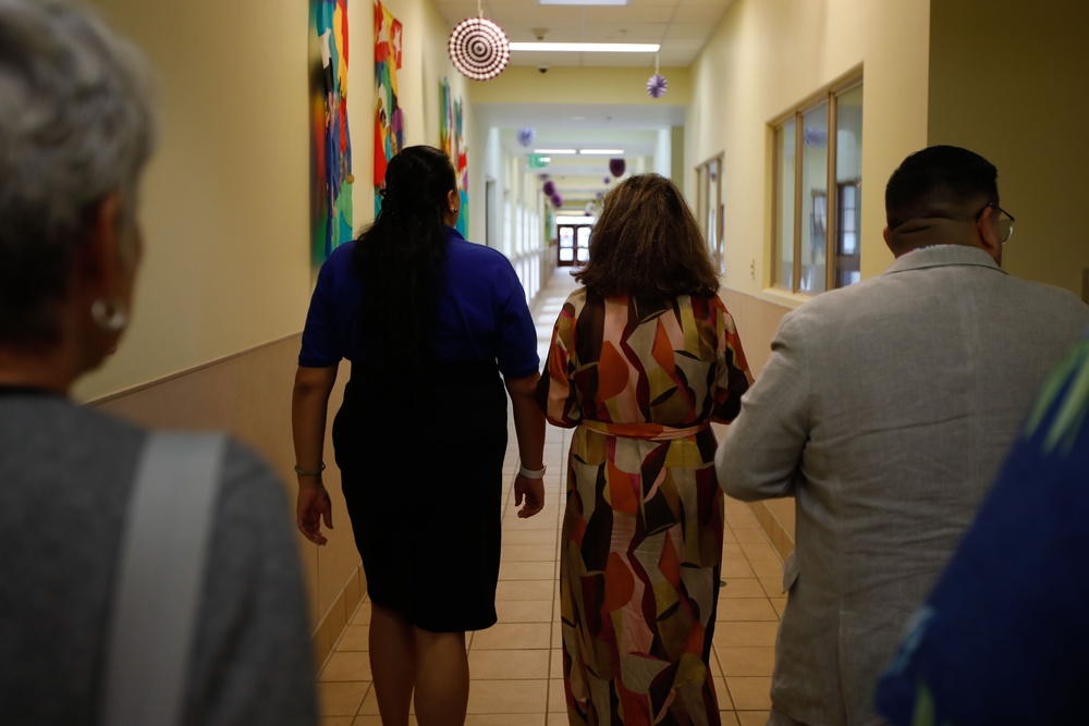 Leading Us to a Solution: Patricia Barron, Deputy Assistant Secretary of Defense, visits Marine Corps Base Hawaii