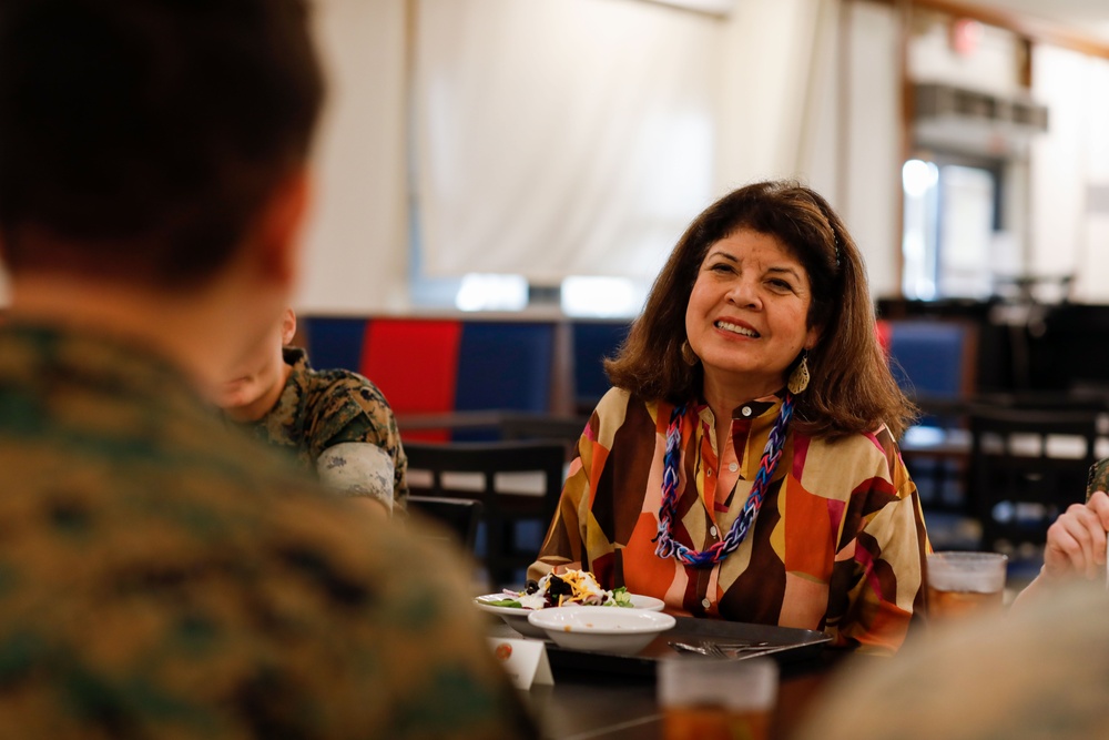 Leading Us to a Solution: Patricia Barron, Deputy Assistant Secretary of Defense, visits Marine Corps Base Hawaii