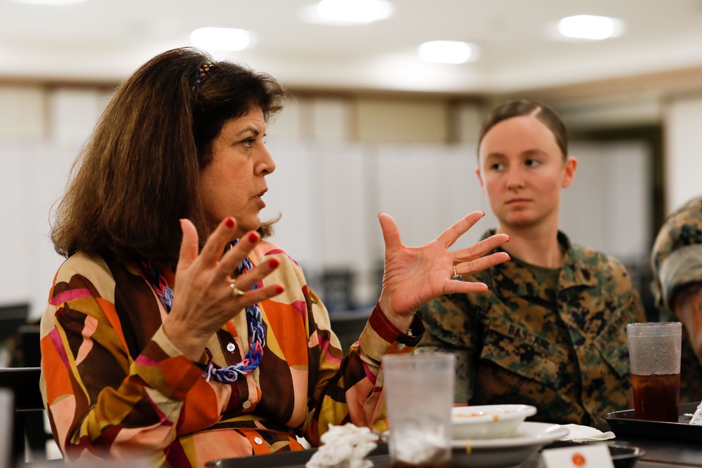 Leading Us to a Solution: Patricia Barron, Deputy Assistant Secretary of Defense, visits Marine Corps Base Hawaii