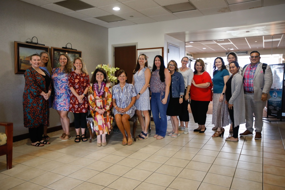 Leading Us to a Solution: Patricia Barron, Deputy Assistant Secretary of Defense, visits Marine Corps Base Hawaii