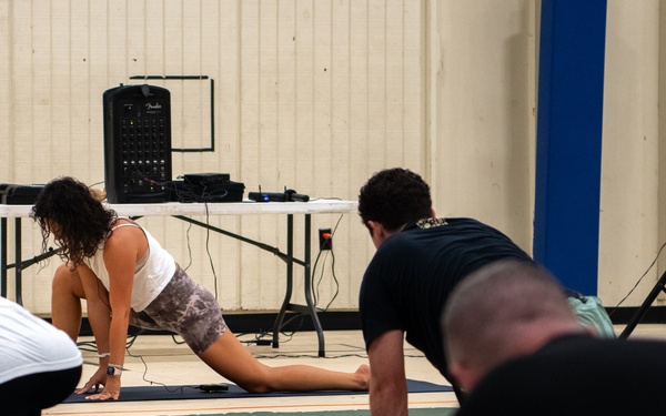 Operation: Flintlock 80th Anniversary: Sunrise Yoga at CRC Gym