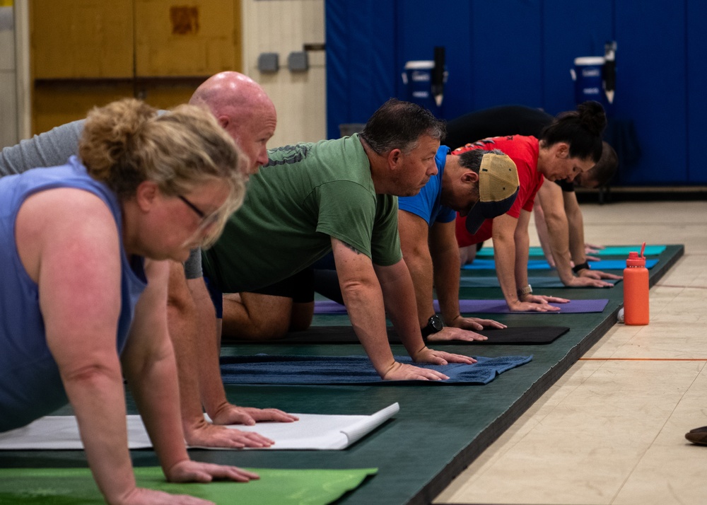 Operation: Flintlock 80th Anniversary: Sunrise Yoga at CRC Gym