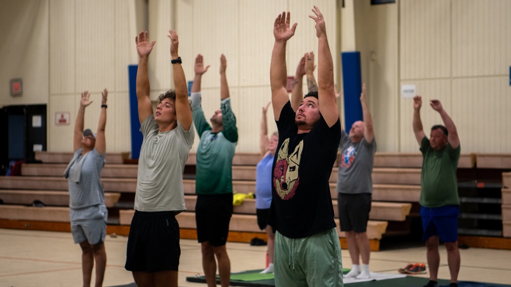 Operation: Flintlock 80th Anniversary: Sunrise Yoga at CRC Gym
