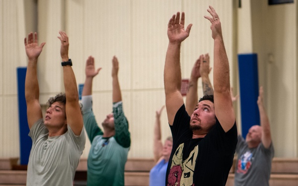 Operation: Flintlock 80th Anniversary: Sunrise Yoga at CRC Gym