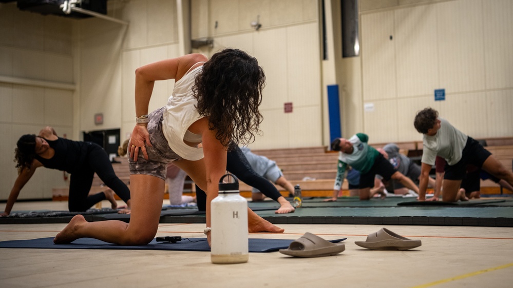 Operation: Flintlock 80th Anniversary: Sunrise Yoga at CRC Gym