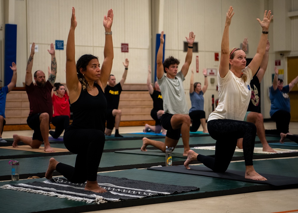 Operation: Flintlock 80th Anniversary: Sunrise Yoga at CRC Gym