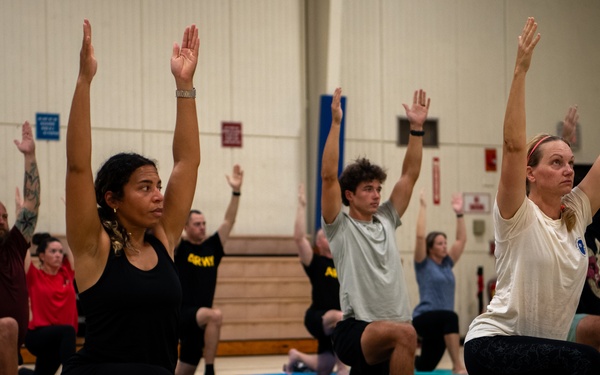Operation: Flintlock 80th Anniversary: Sunrise Yoga at CRC Gym