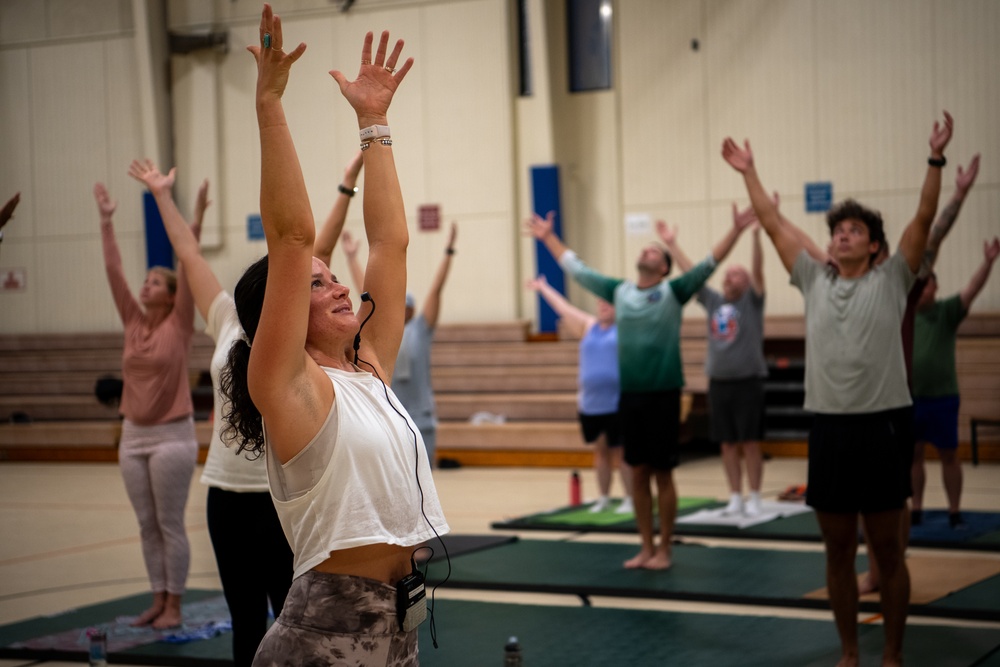 Operation: Flintlock 80th Anniversary: Sunrise Yoga at CRC Gym