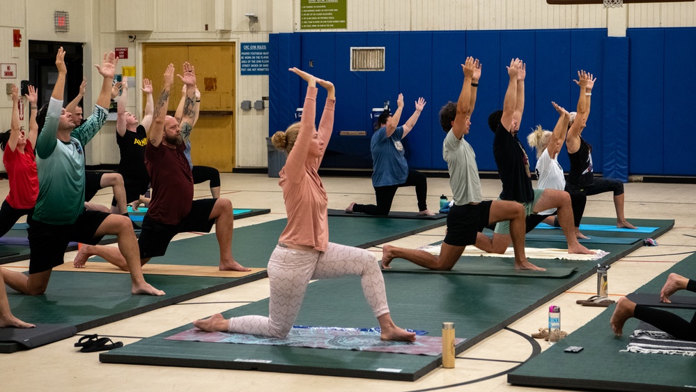 Operation: Flintlock 80th Anniversary: Sunrise Yoga at CRC Gym