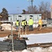 January 2024 barracks construction at Fort McCoy