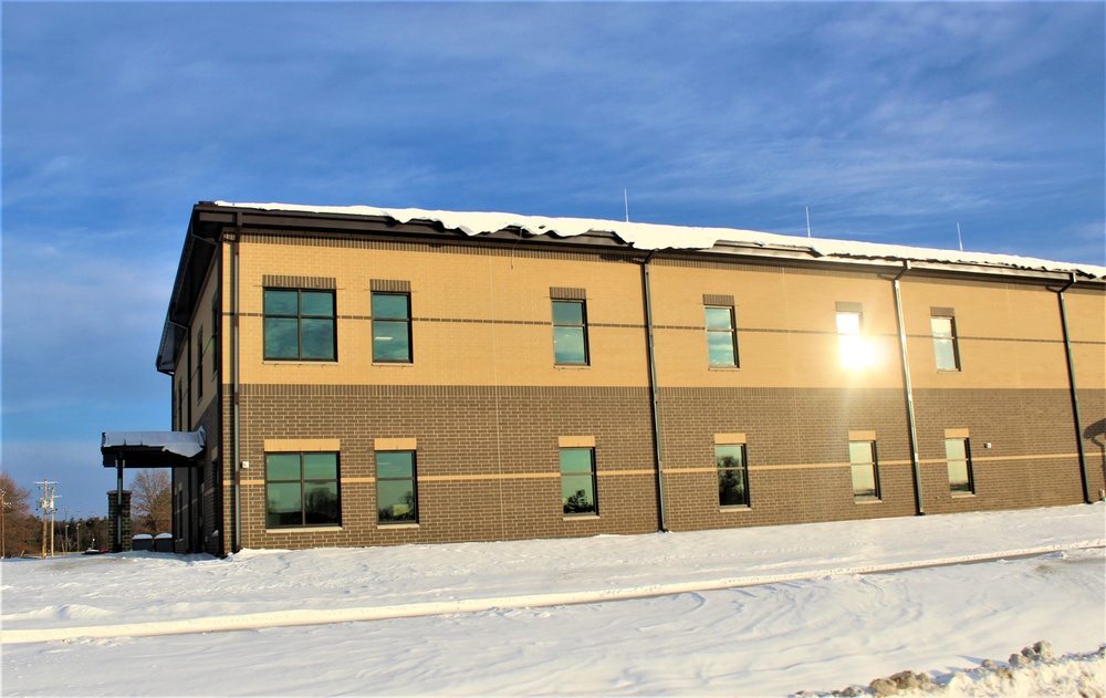 January 2024 construction operations of $11.96 million transient training brigade headquarters at Fort McCoy