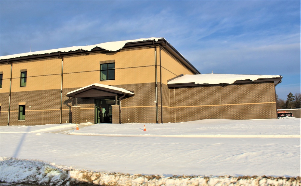 January 2024 construction operations of $11.96 million transient training brigade headquarters at Fort McCoy