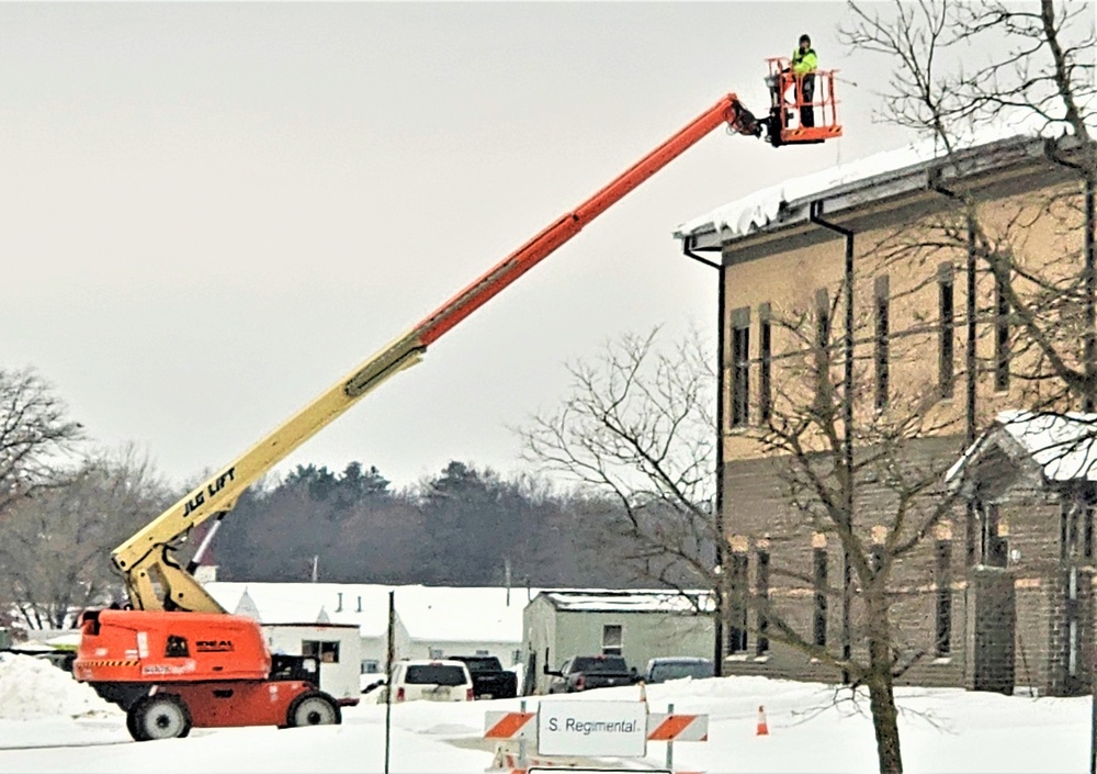 January 2024 construction operations of $11.96 million transient training brigade headquarters at Fort McCoy