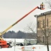 January 2024 construction operations of $11.96 million transient training brigade headquarters at Fort McCoy