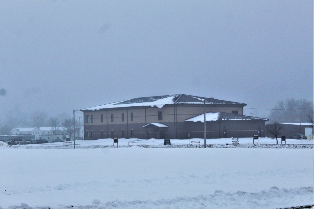 January 2024 construction operations of $11.96 million transient training brigade headquarters at Fort McCoy