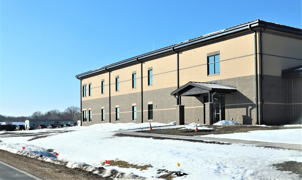 January 2024 construction operations of $11.96 million transient training brigade headquarters at Fort McCoy