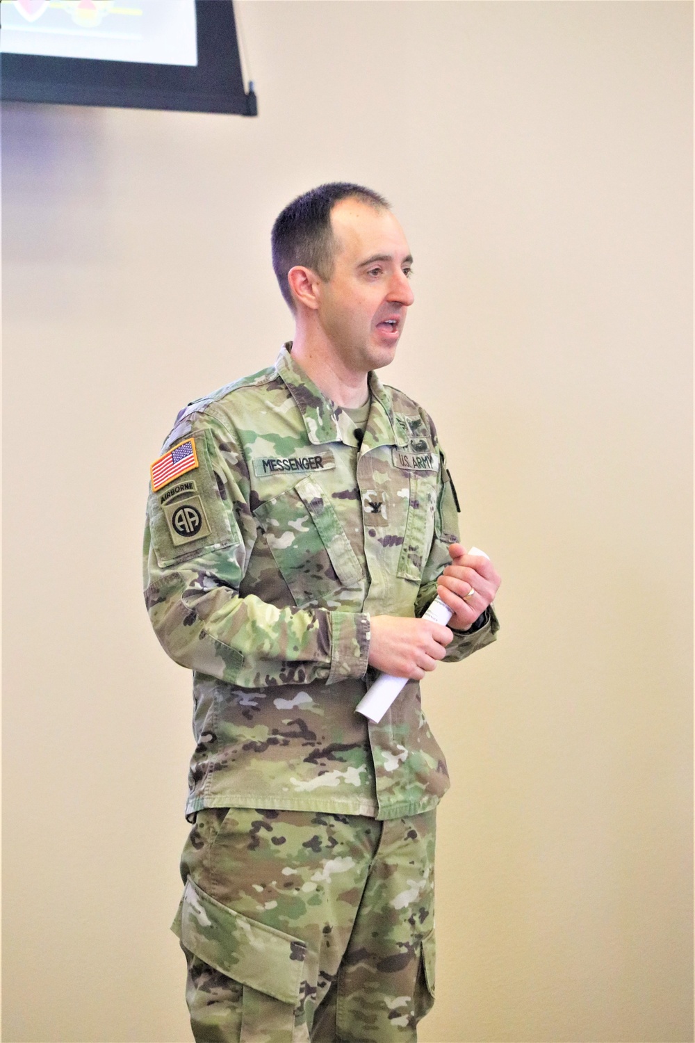 DVIDS Images Fort McCoy Garrison commander holds first town hall