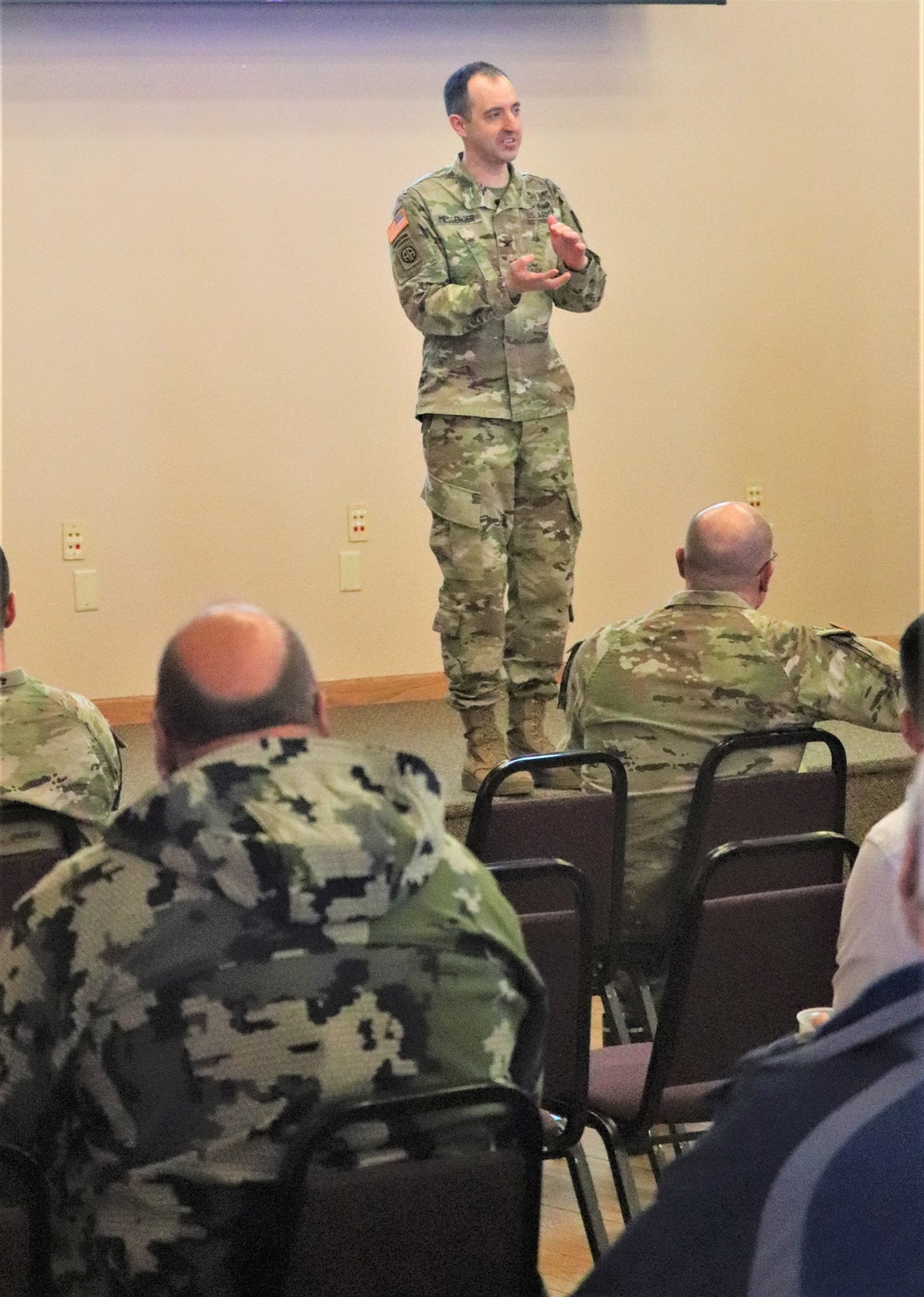 DVIDS Images Fort McCoy Garrison commander holds first town hall